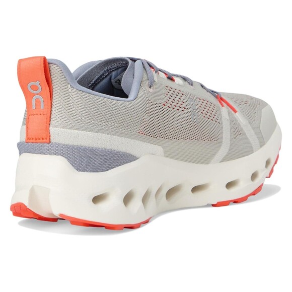 NIB ON CLOUD MEN'S CLOUDSURFER TRAIL ATHLETIC SNEAKERS FOSSIL/IVORY NIB - Picture 6 of 8